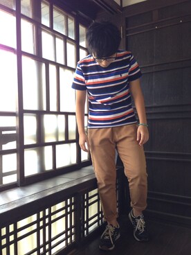 「賣捌所」｜Chance_Elementさん（メンズ・160cm）の秋コーディネート