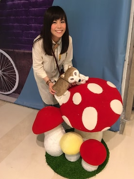 「autumn look」｜「アイテム（シャツワンピース）」を使った、Tiffany さん（レディース・165cm）の秋コーディネート