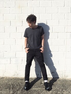 「white socks」｜somingさん（メンズ・174cm）の夏コーディネート