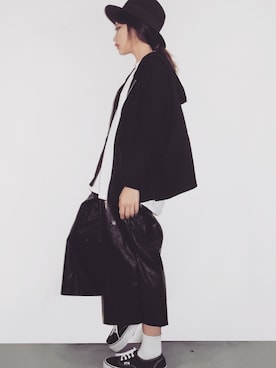 「Taichung」｜「アイテム（ブルゾン）」を使った、Cheriさん（レディース・153cm）の春コーディネート