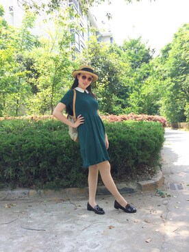 「iT（イット）のアイテム（ワンピース/ドレス）」を使った、sevenさん（レディース・168cm）の夏コーディネート