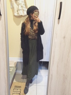 iZuMiさん（レディース・146cm）の冬コーディネート