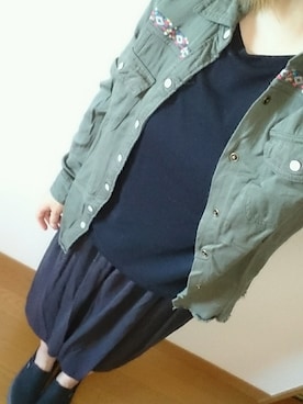 たかえりさん(レディース・161cm)の秋コーディネート