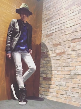 けんけんさん(メンズ・182cm)の秋コーディネート