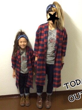 ru-neiさん(キッズ・110cm)の秋コーディネート