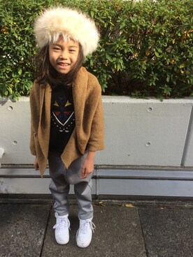 ru-neiさん(キッズ・120cm)の冬コーディネート