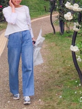 「sea new york（シーニューヨーク）のアイテム（Tシャツ/カットソー）」を使った、sceさん（レディース・166cm）の春コーディネート