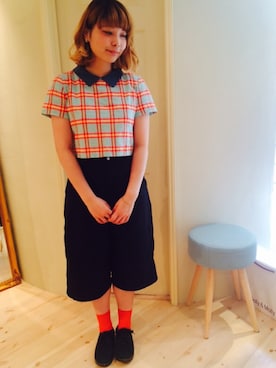 「Dolly&Molly（ドリー＆モリー）のアイテム」を使った、yuika  ;)さん（レディース・165cm）の夏コーディネート