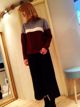 「Dolly&Molly（ドリー＆モリー）のアイテム」を使った、yuika  ;)さん（レディース・165cm）の秋コーディネート