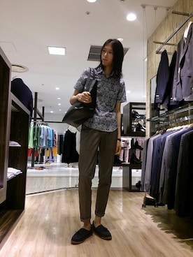 カヲルさん(メンズ・180cm)の夏コーディネート