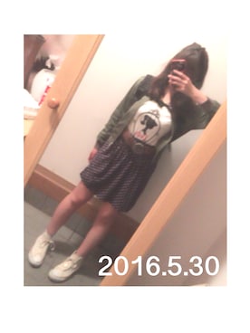 Rihöさん（レディース・157cm）の春コーディネート