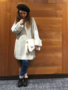 h1203iさん（レディース・148cm）の冬コーディネート