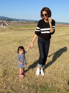 「murua」｜草野春香さん（レディース・170cm）の秋コーディネート