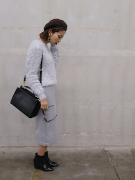 「murua」｜草野春香さん（レディース・170cm）の秋コーディネート