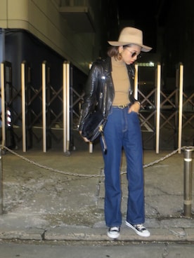 「murua」｜草野春香さん（レディース・170cm）の秋コーディネート