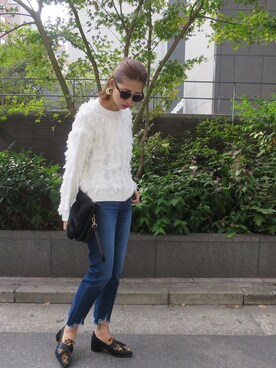 「murua」｜草野春香さん（レディース・170cm）の秋コーディネート