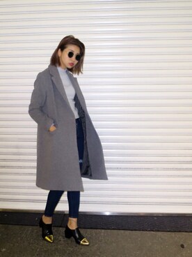 草野春香さん（レディース・170cm）の秋コーディネート