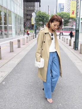 草野春香さん（レディース・170cm）の冬コーディネート