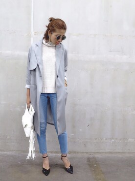 草野春香さん（レディース・170cm）の春コーディネート