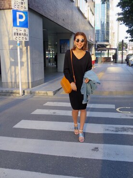 草野春香さん（レディース・170cm）の春コーディネート