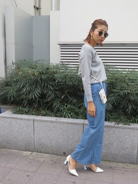 草野春香さん（レディース・170cm）の春コーディネート