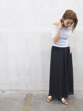 「murua」｜草野春香さん（レディース・170cm）の春コーディネート