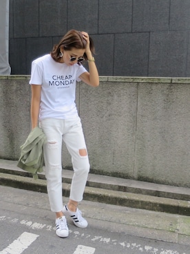 「murua」｜草野春香さん（レディース・170cm）の春コーディネート