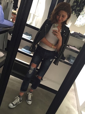 「murua」｜草野春香さん（レディース・170cm）の春コーディネート