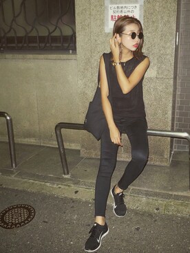 草野春香さん（レディース・170cm）の夏コーディネート