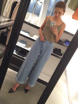 草野春香さん（レディース・170cm）の夏コーディネート