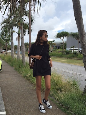 草野春香さん（レディース・170cm）の秋コーディネート