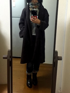 「NEI（ネイ）のアイテム」を使った、Megumiさん（レディース・154cm）の秋コーディネート