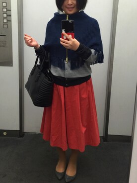 「NEI（ネイ）のアイテム」を使った、Megumiさん（レディース・154cm）の秋コーディネート