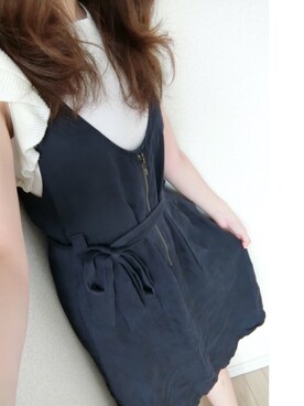 「RD ROUGE DIAMANT（アールディー ルージュ ディアマン）のアイテム（オールインワン・サロペット）」を使った、ゆいちゃんさん（レディース・160cm）の春コーディネート