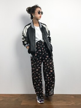 「CASPER JOHN AIVER（キャスパージョンアイバー）のアイテム（その他アウター）」を使った、teraさん（レディース・164cm）の春コーディネート