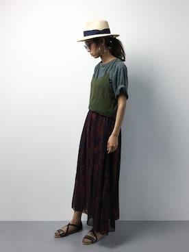 teraさん（レディース・164cm）の夏コーディネート