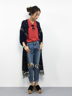 teraさん（レディース・164cm）の夏コーディネート