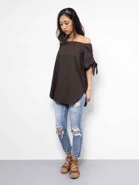 teraさん（レディース・164cm）の夏コーディネート