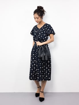 「BAYFLOW（ベイフロー）のアイテム（つなぎ/オールインワン）」を使った、teraさん（レディース・164cm）の夏コーディネート