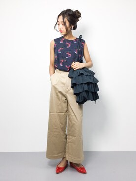 teraさん（レディース・164cm）の夏コーディネート