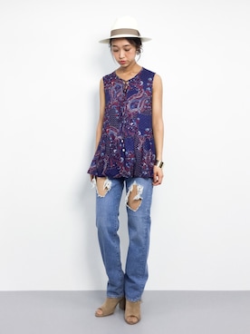 teraさん（レディース・164cm）の夏コーディネート