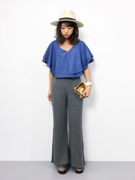 teraさん（レディース・164cm）の夏コーディネート