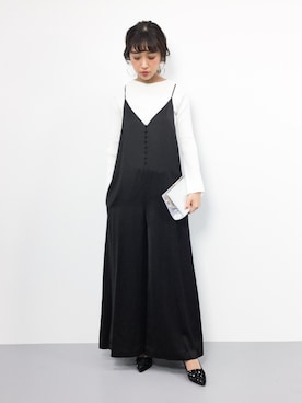 「URBAN RESEARCH（アーバンリサーチ）のUR ワイドリブ袖フレアカットソー（Tシャツ/カットソー）」を使った、teraさん（レディース・164cm）の秋コーディネート