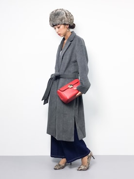 「SESTO（セスト）の7cmヒール美脚ポインテッドトゥパンプス（パンプス）」を使った、teraさん（レディース・164cm）の秋コーディネート