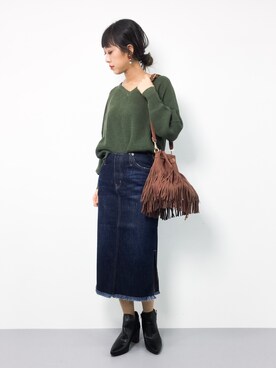 teraさん（レディース・164cm）の冬コーディネート