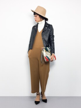 teraさん（レディース・164cm）の冬コーディネート