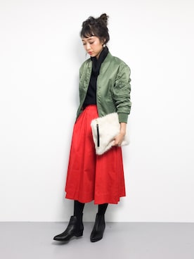 teraさん（レディース・164cm）の冬コーディネート