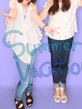 「ORiental TRaffic（オリエンタルトラフィック）の【再値下げ！SALE 50%OFF】【スポーツ系サンダル人気No1！】★スポーツサンダル★5203（サンダル）」を使った、さのちさん（レディース・156cm）の秋コーディネート