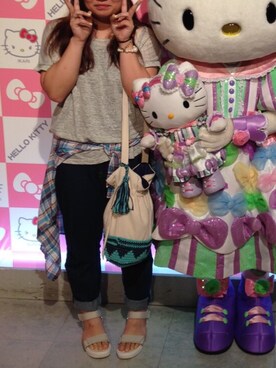 「ORiental TRaffic（オリエンタルトラフィック）の【再値下げ！SALE 50%OFF】【スポーツ系サンダル人気No1！】★スポーツサンダル★5203（サンダル）」を使った、さのちさん（レディース・156cm）の冬コーディネート