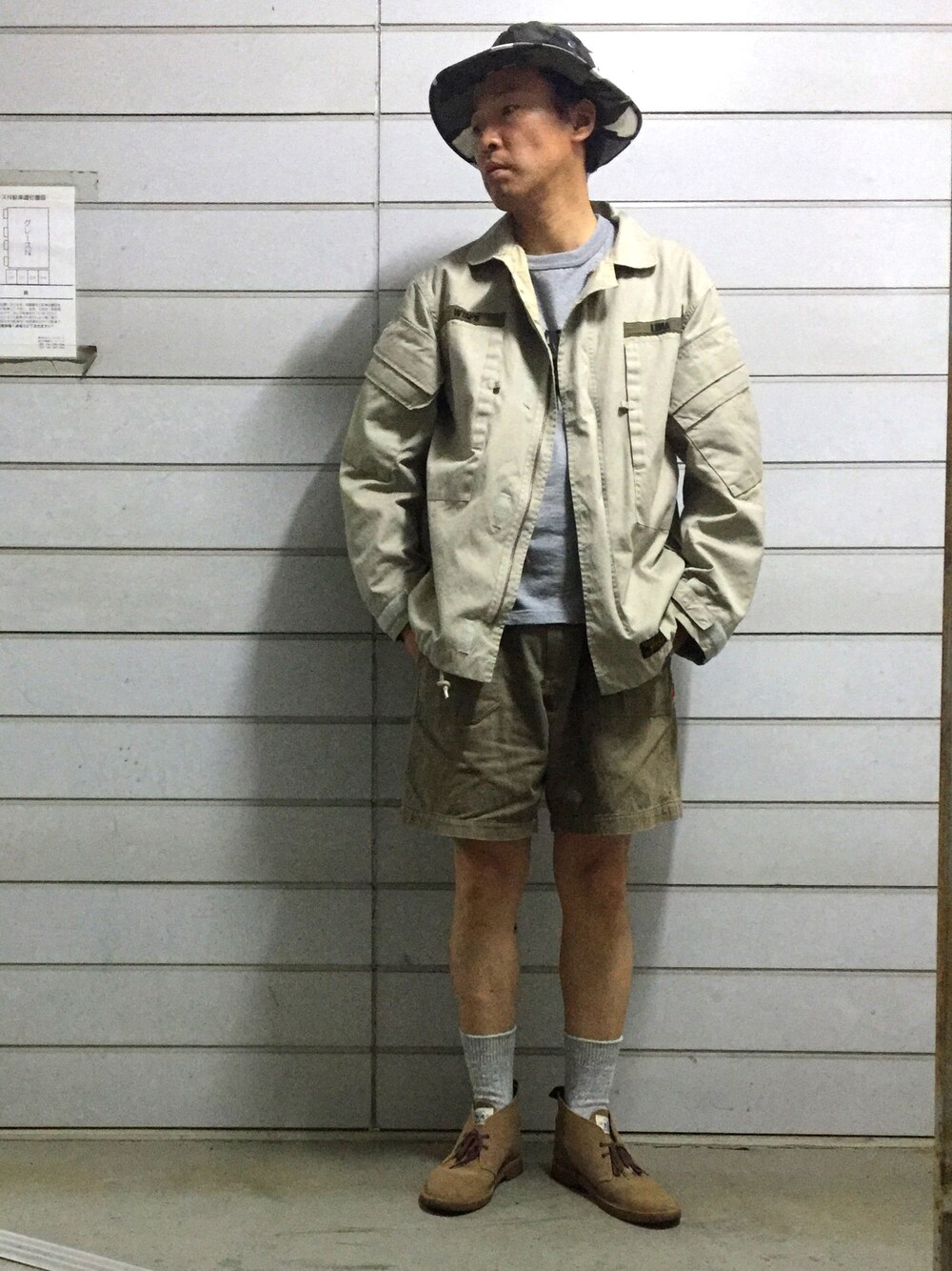 WTAPS ベージュ ミリタリージャケット WTAPSのミリタリージャケット（ベージュ系）を使った人気